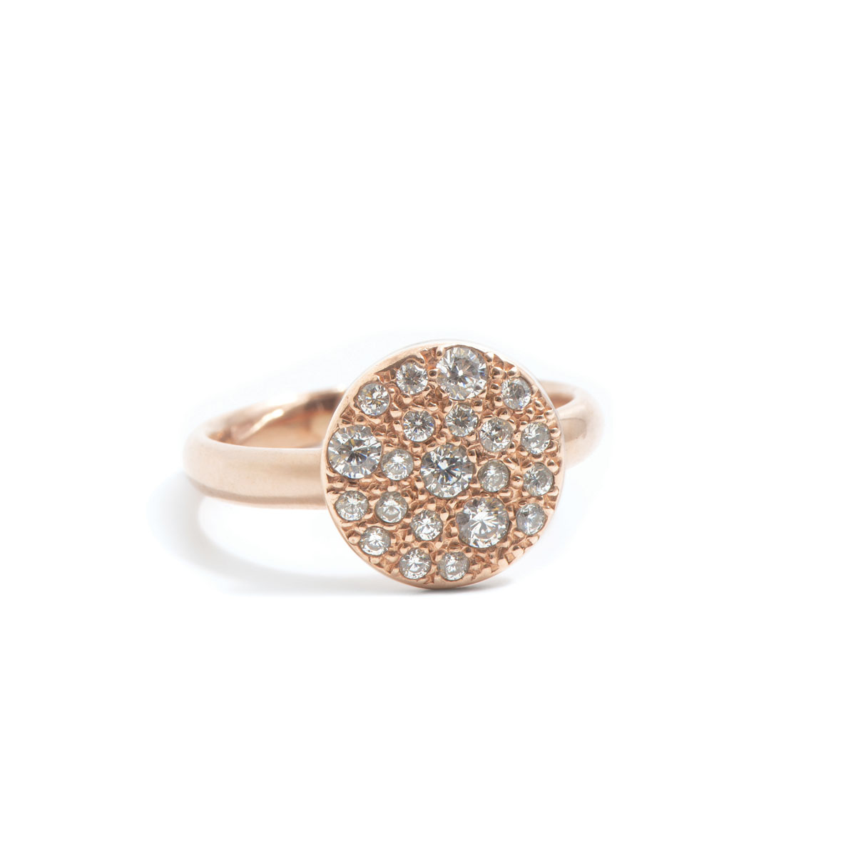 Alisei - Anello Pavè Tondo Piccolo - immagine 4