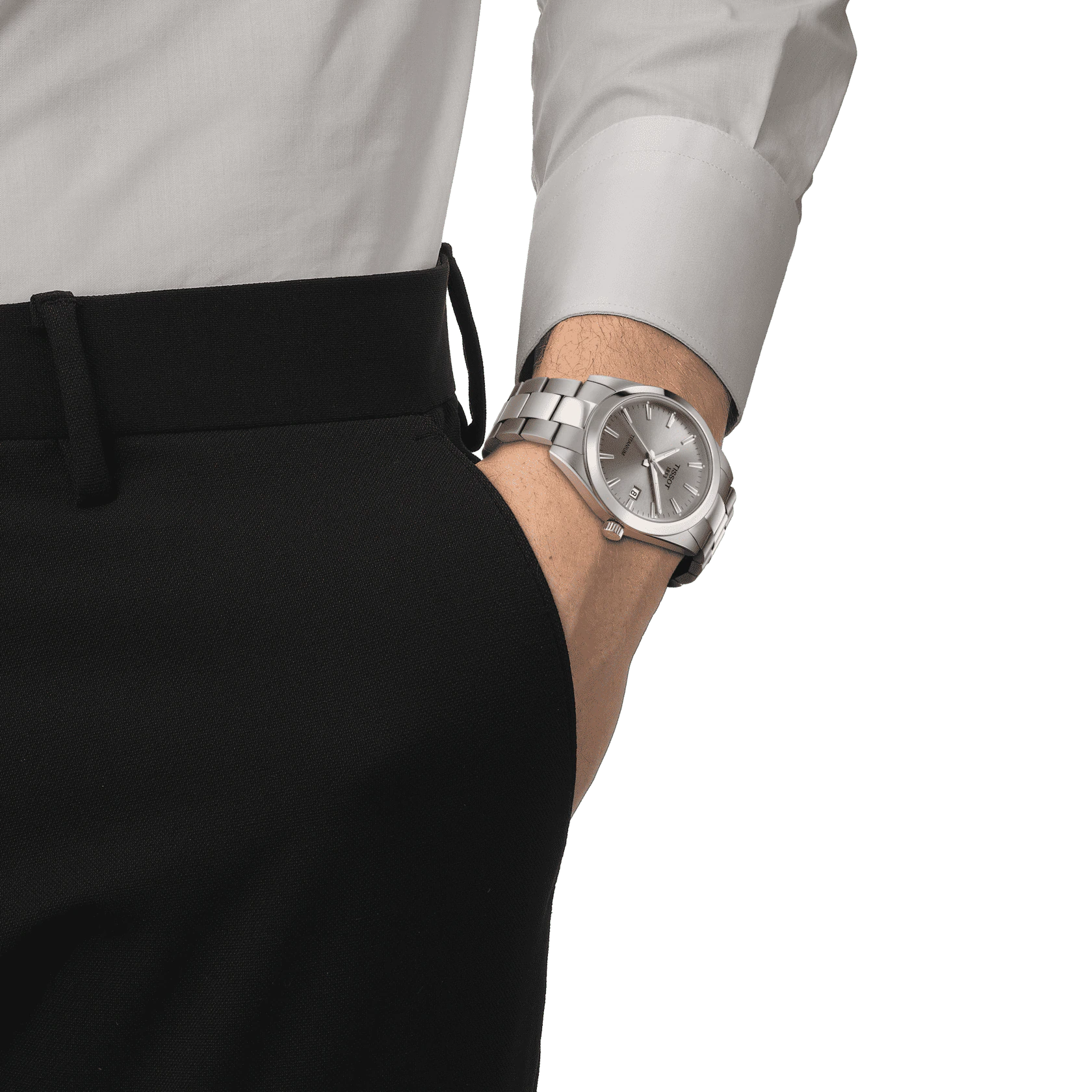 Tissot - Gentleman Titanium T127.410.44.081.00 - immagine 2