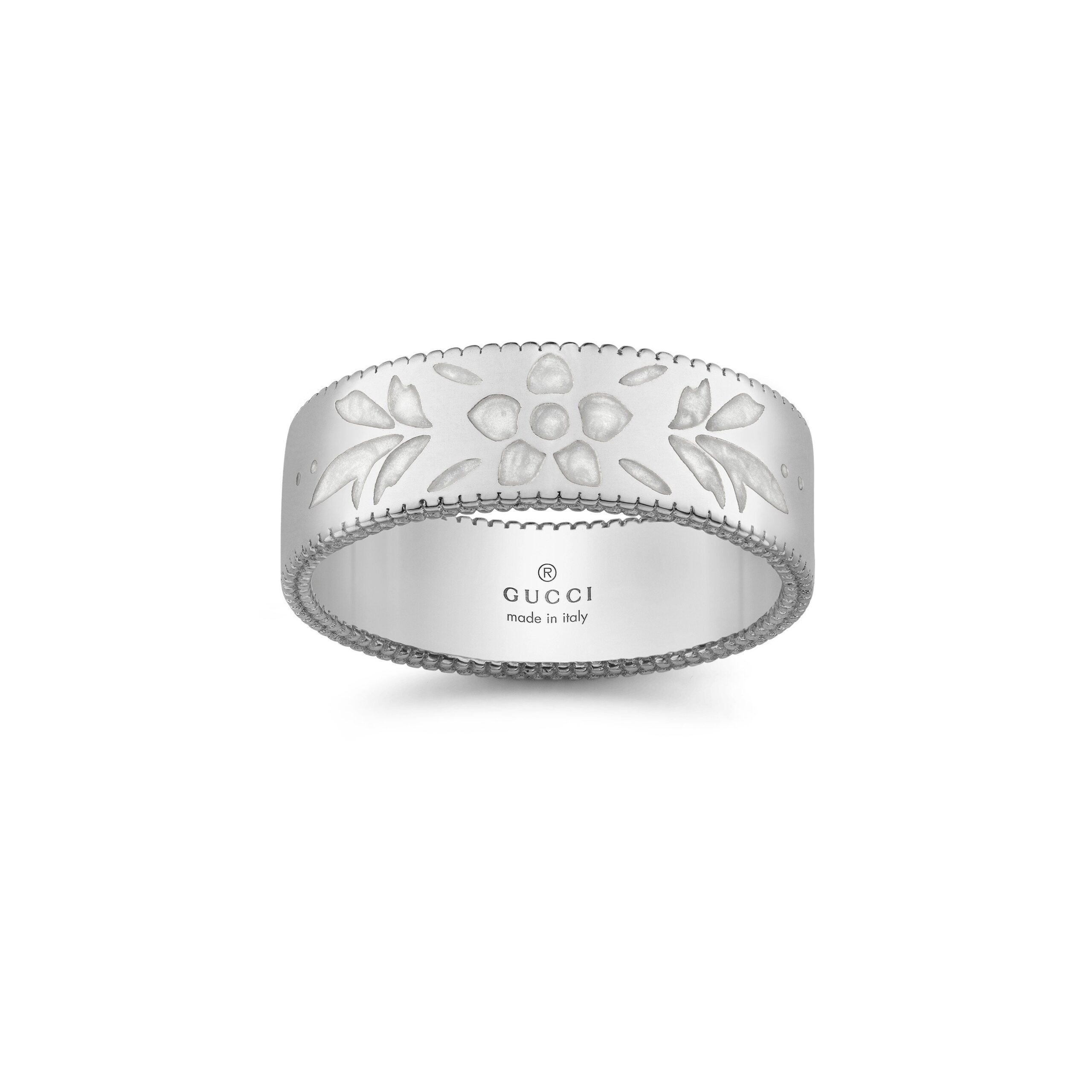 Gucci - Anello Icon in oro bianco YBC434525003 - Mario Mossa Gioiellieri